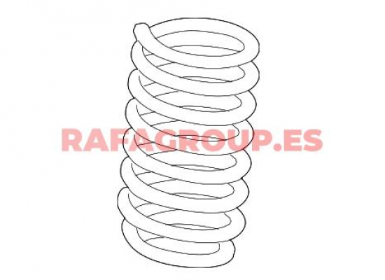 31336879724 - Suspension spring, 5 (G30, F90), 5 Touring (G31)